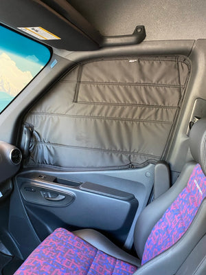 Terrawagen Reversa-Vent Shade for Sprinter & Transit Vans | Works with EcoFlow and Bug Barrier