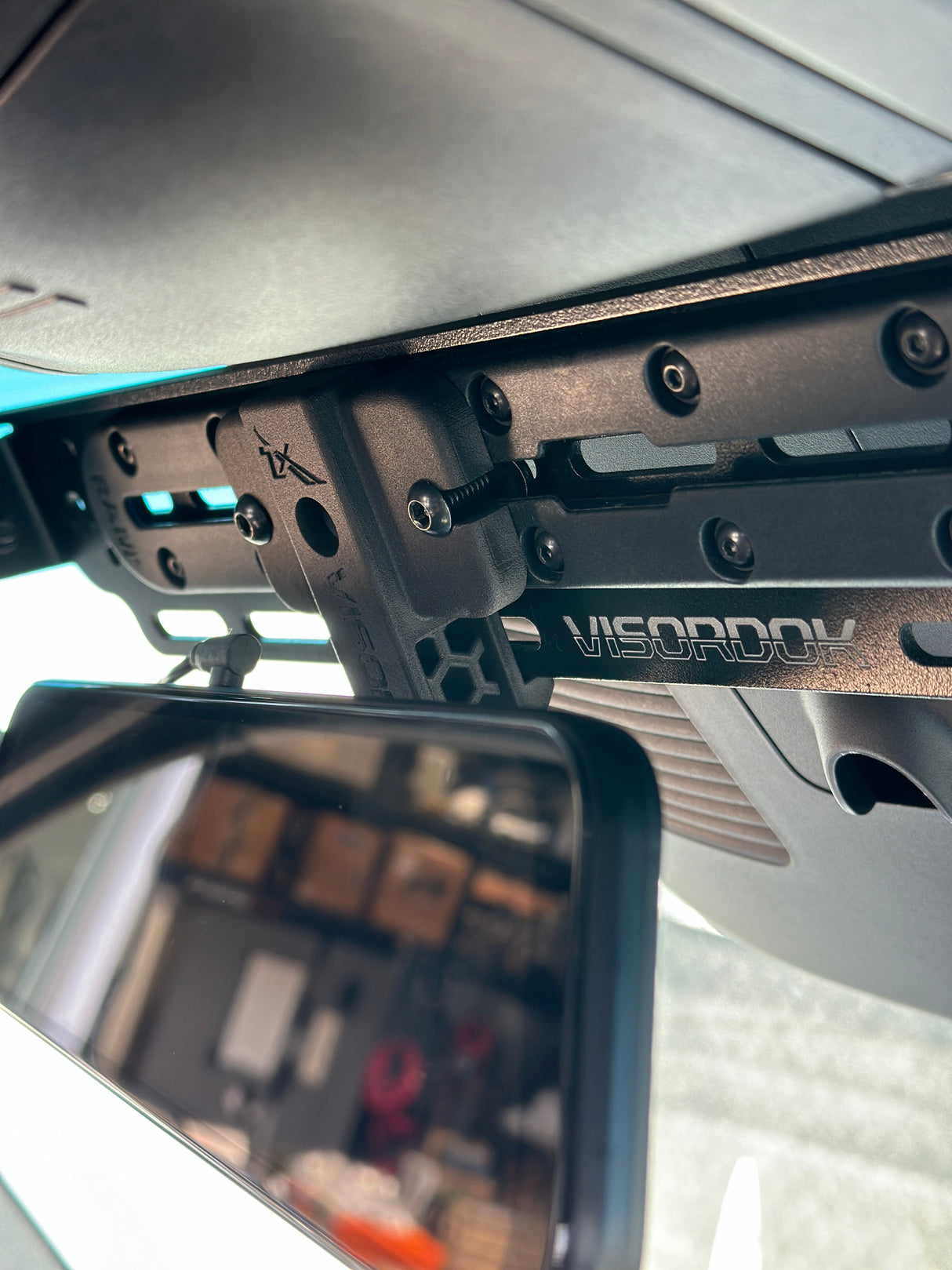 TERRA X WOLFBOX Dash Cam Visordok Track Mounting Kit