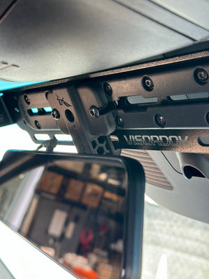 TERRA X WOLFBOX Dash Cam Visordok Track Mounting Kit