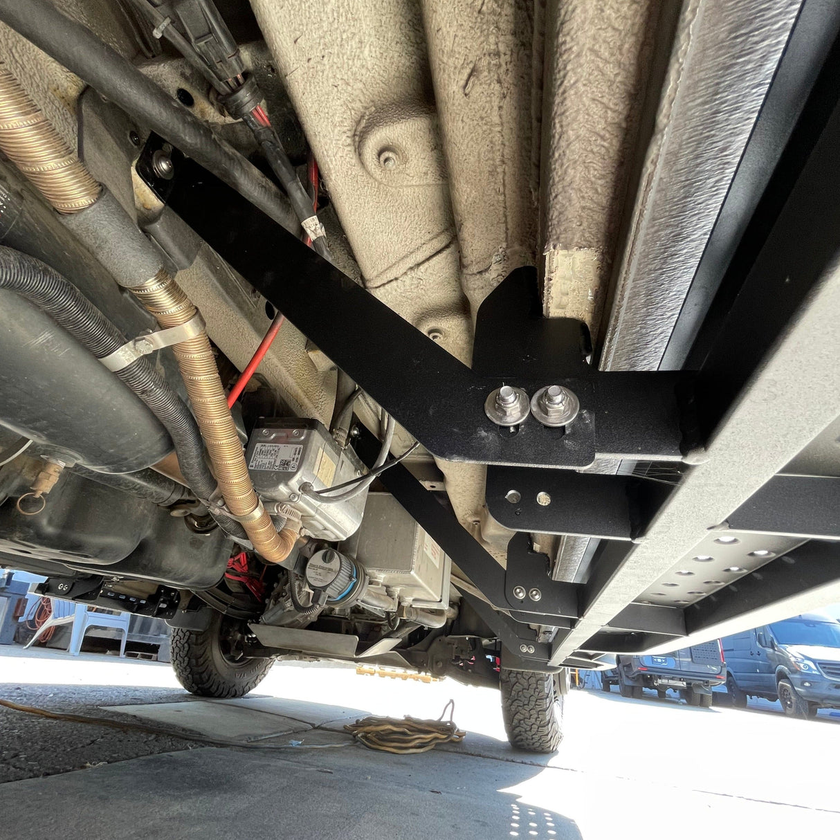 RB Components 2007+ Sprinter Van Side Steps DSL, PSL