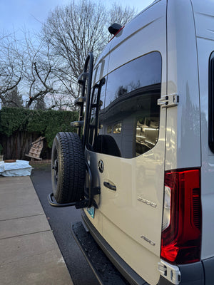 Tec Vanlife 2019+ Mercedes Sprinter Ladder/Tire Carrier