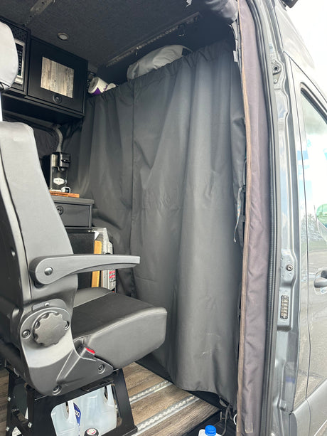 Van Wife Components Stealth Blackout Curtain - BLACK