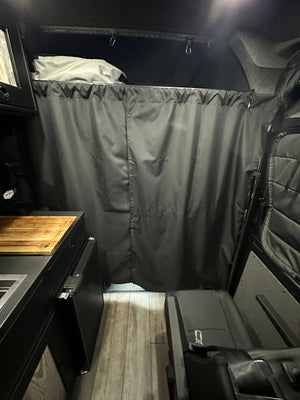 Van Wife Components Stealth Blackout Curtain - BLACK