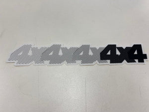 Terrawagen 4x4x4x4 sticker