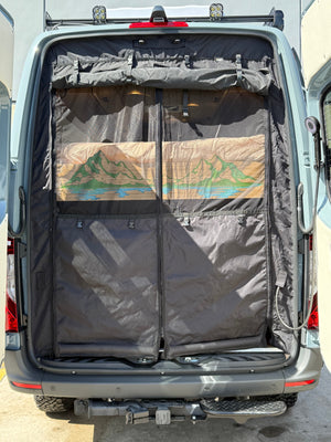 Sandy Vans Mercedes Sprinter Rear Door Bug Screen