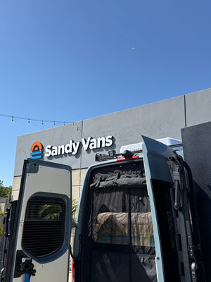 Sandy Vans Mercedes Sprinter Rear Door Bug Screen