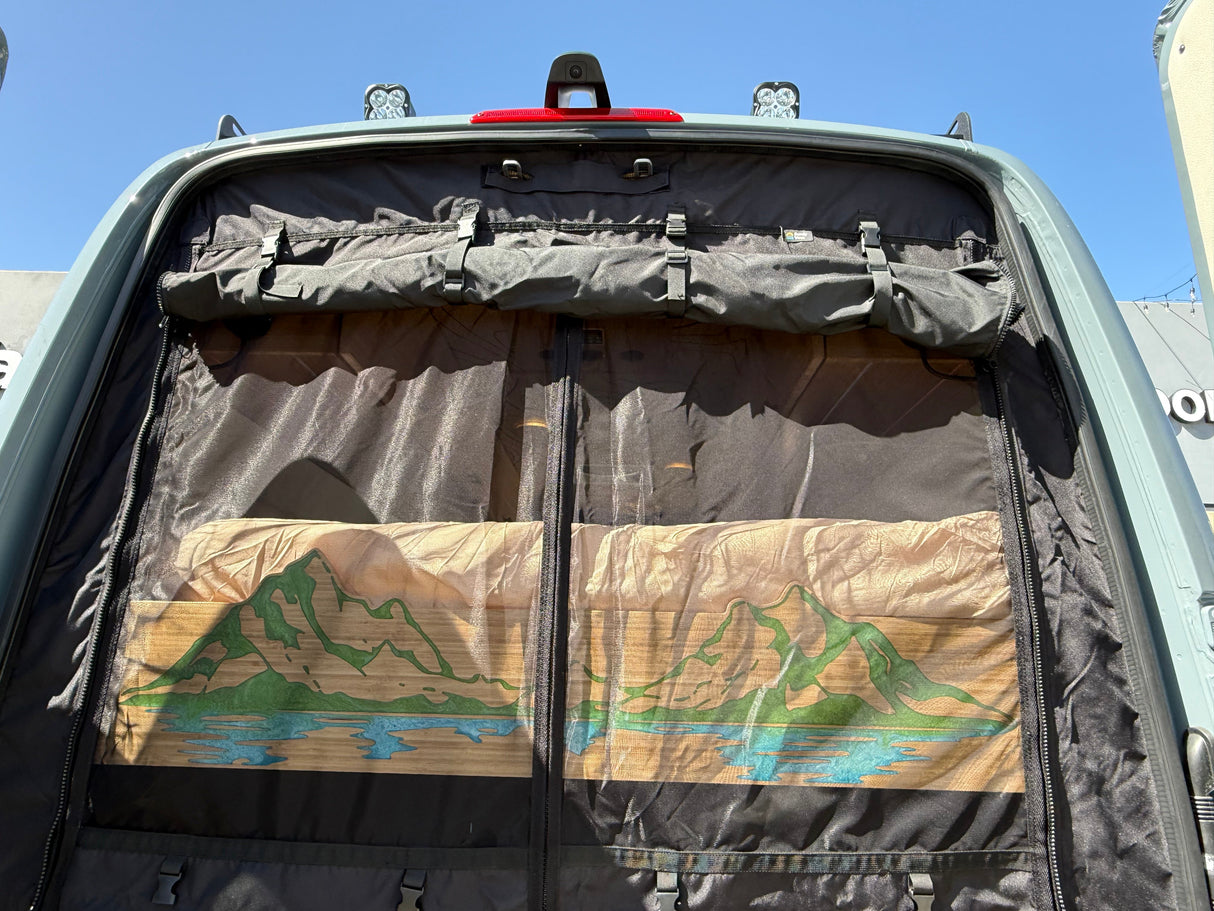 Sandy Vans Mercedes Sprinter Rear Door Bug Screen