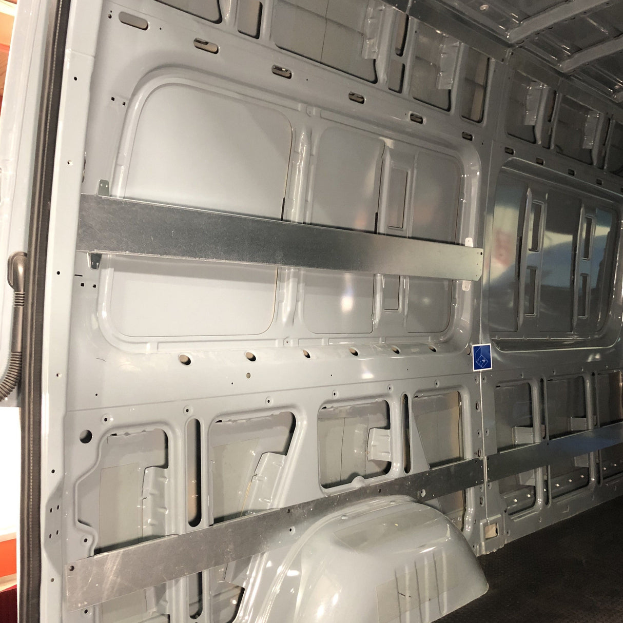 RB Components 2007+ Sprinter Van 144 - 43"-45" High Panel Bed Wall Brace Kit