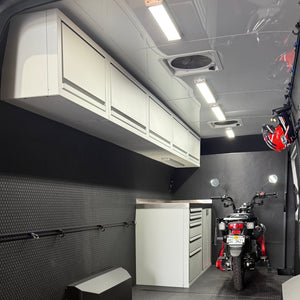 RB Components 2007+ Mercedes Sprinter Van Overhead Cabinet, 16"H x 14"D x 18"W