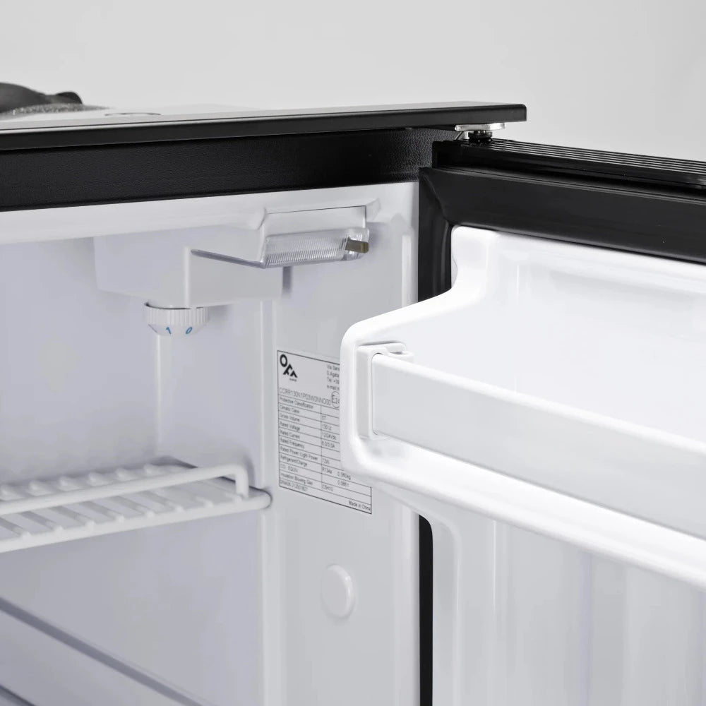 Indel B EL130 12/24V RV Refrigerator (Stainless) – Campervan HQ