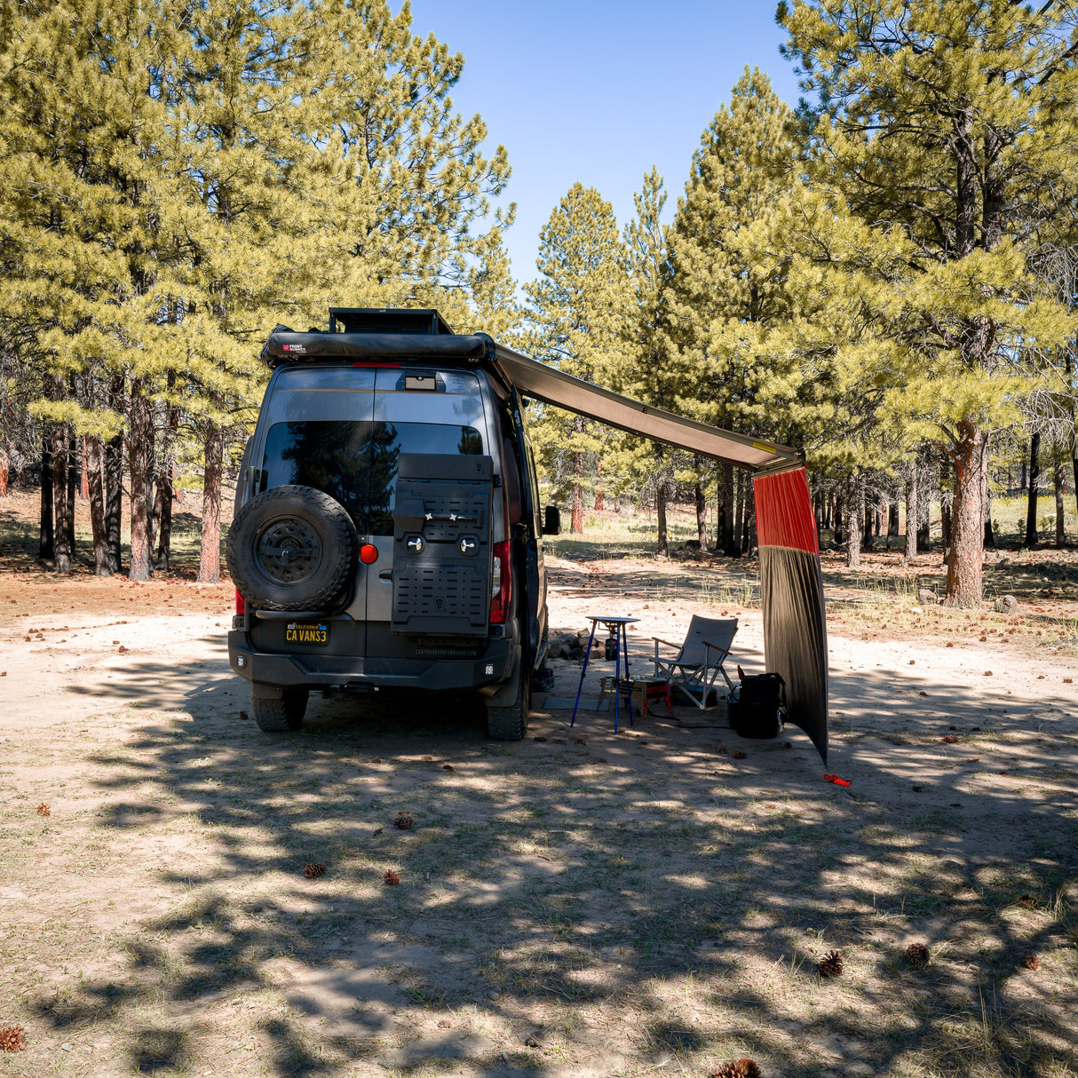 Canyon Adventure Vans Canyon Awning Shade Extension