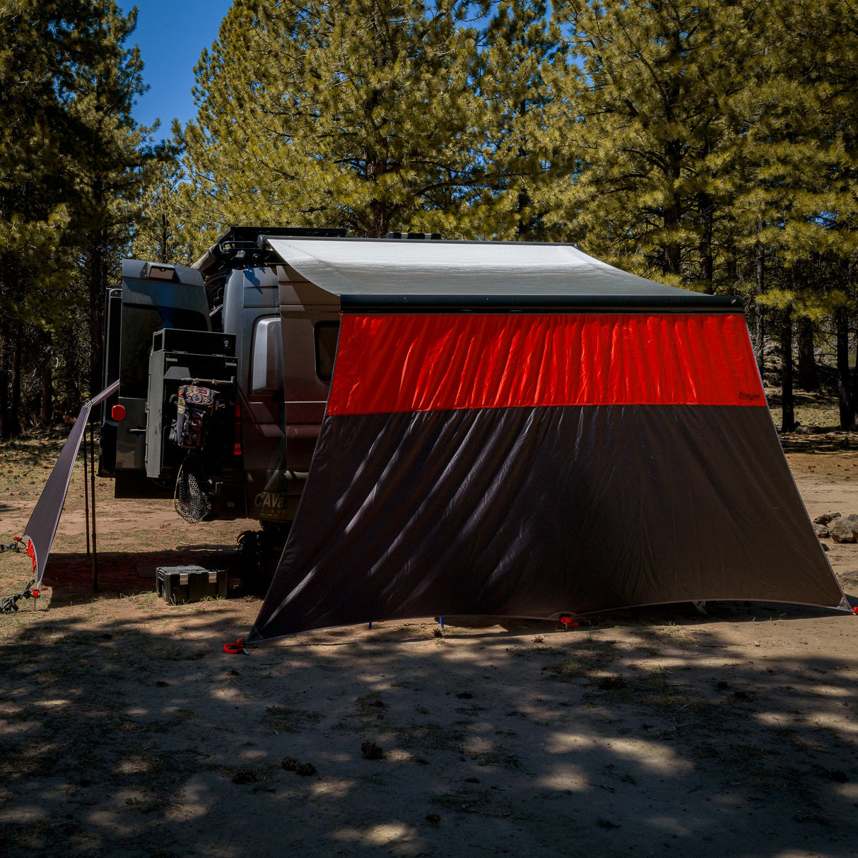 Canyon Adventure Vans Canyon Awning Shade Extension