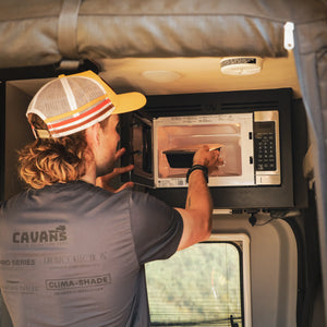 Canyon Adventure Vans Microwave Overhead Cabinet Kit – Revel '21-'24