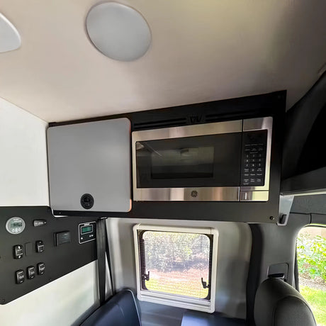 Canyon Adventure Vans Microwave Overhead Cabinet Kit – Revel '21-'24