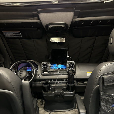 Canyon Adventure Vans CLIMA-SHADE Insulated Front Windshield Cover