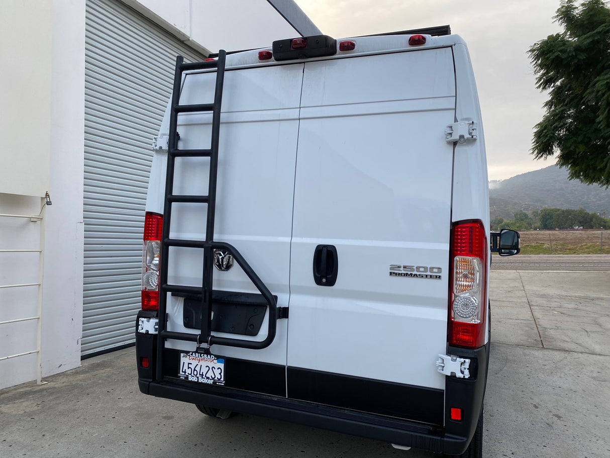 Aluminess 2014+ Ram ProMaster Rear Door Ladder