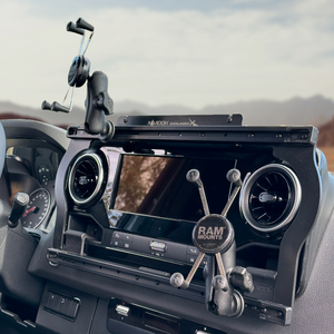 TERRA X No Drill - Dash Mount for Mercedes Sprinter – NAVIDOK Overlander X