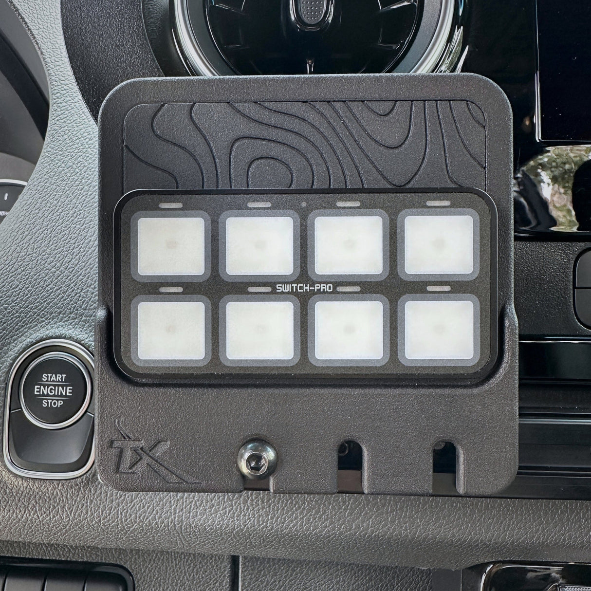 TERRA X SWITCH-PROS NAVIDOK MOUNTING PLATE