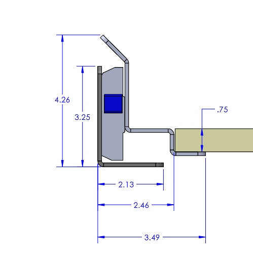 RB Components 60" DIY Slide Tray Kit