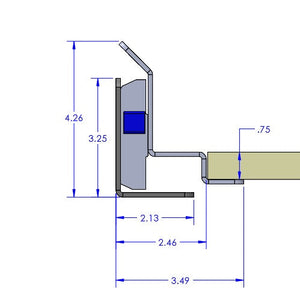 RB Components 48" DIY SLIDE TRAY KIT