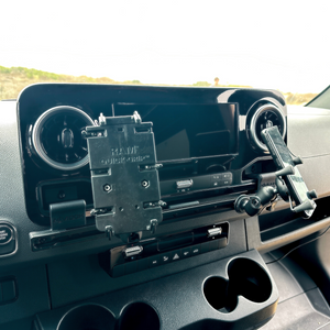 TERRA X No-Drill - Mercedes Sprinter Phone & GPS Dash Mount – NAVIDOK Overlander by TERRAX