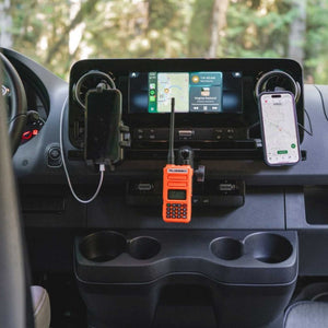 TERRA X No-Drill - Mercedes Sprinter Phone & GPS Dash Mount – NAVIDOK Overlander by TERRAX