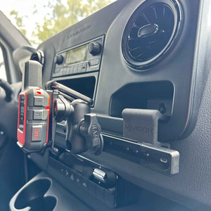 TERRA X No-Drill - Mercedes Sprinter Phone & GPS Dash Mount – NAVIDOK Overlander by TERRAX