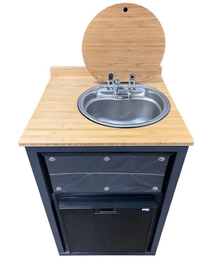 RB Components 24in Galley - Norcold Fridge Base Cabinet