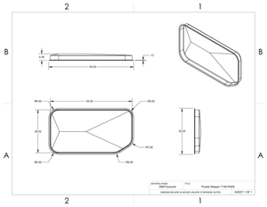 GoCode 2015+ Ford Transit 148"/148" EXT Innie Sleeper Pair