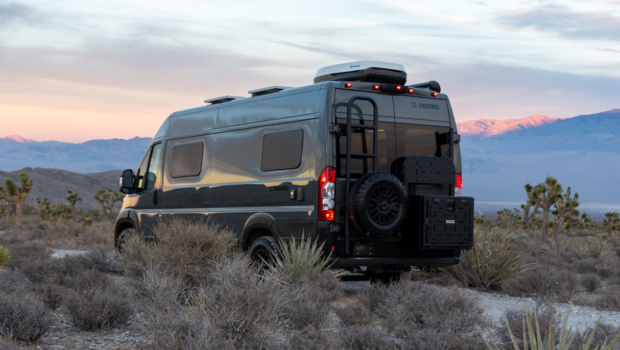 Rover Vans 2014+ RAM ProMaster Tire/ Ladder Carrier Combo