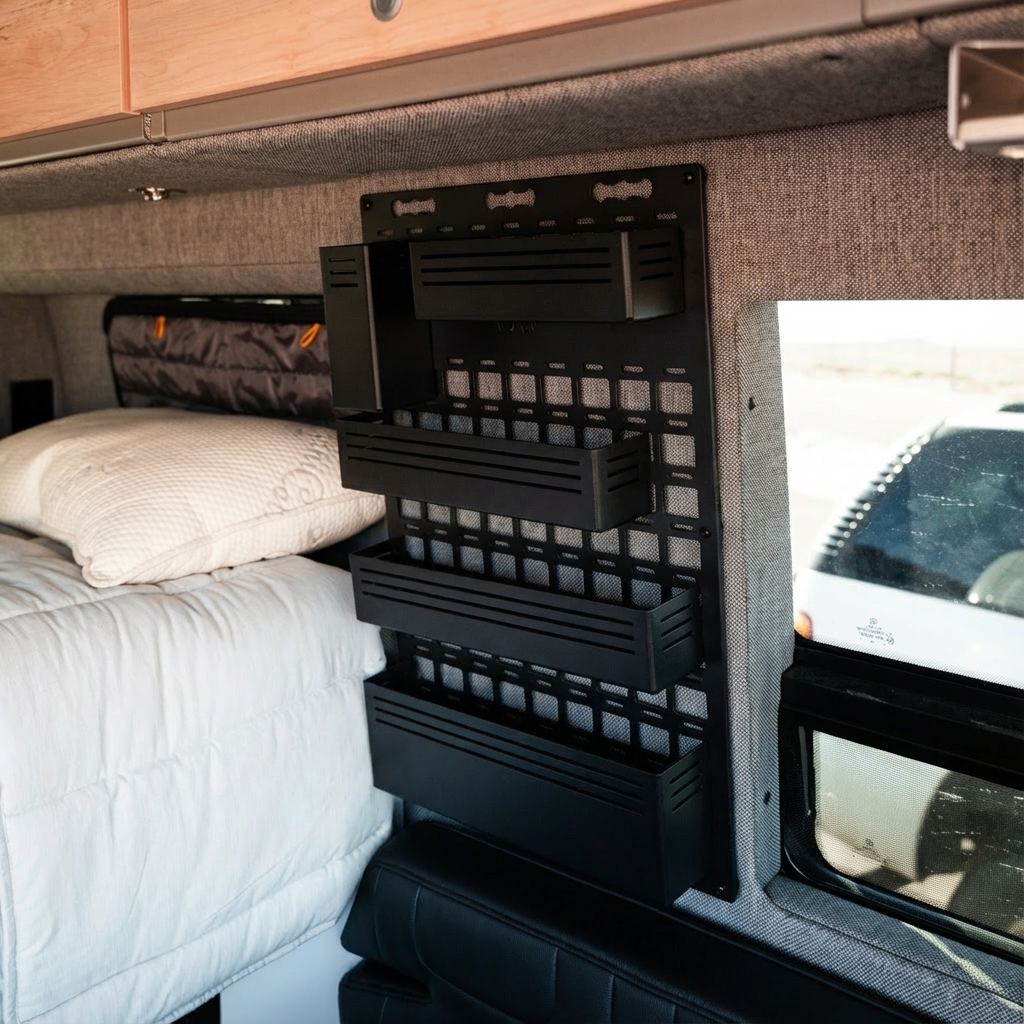 Canyon Adventure Vans CAV MOLLE Panel Shelf