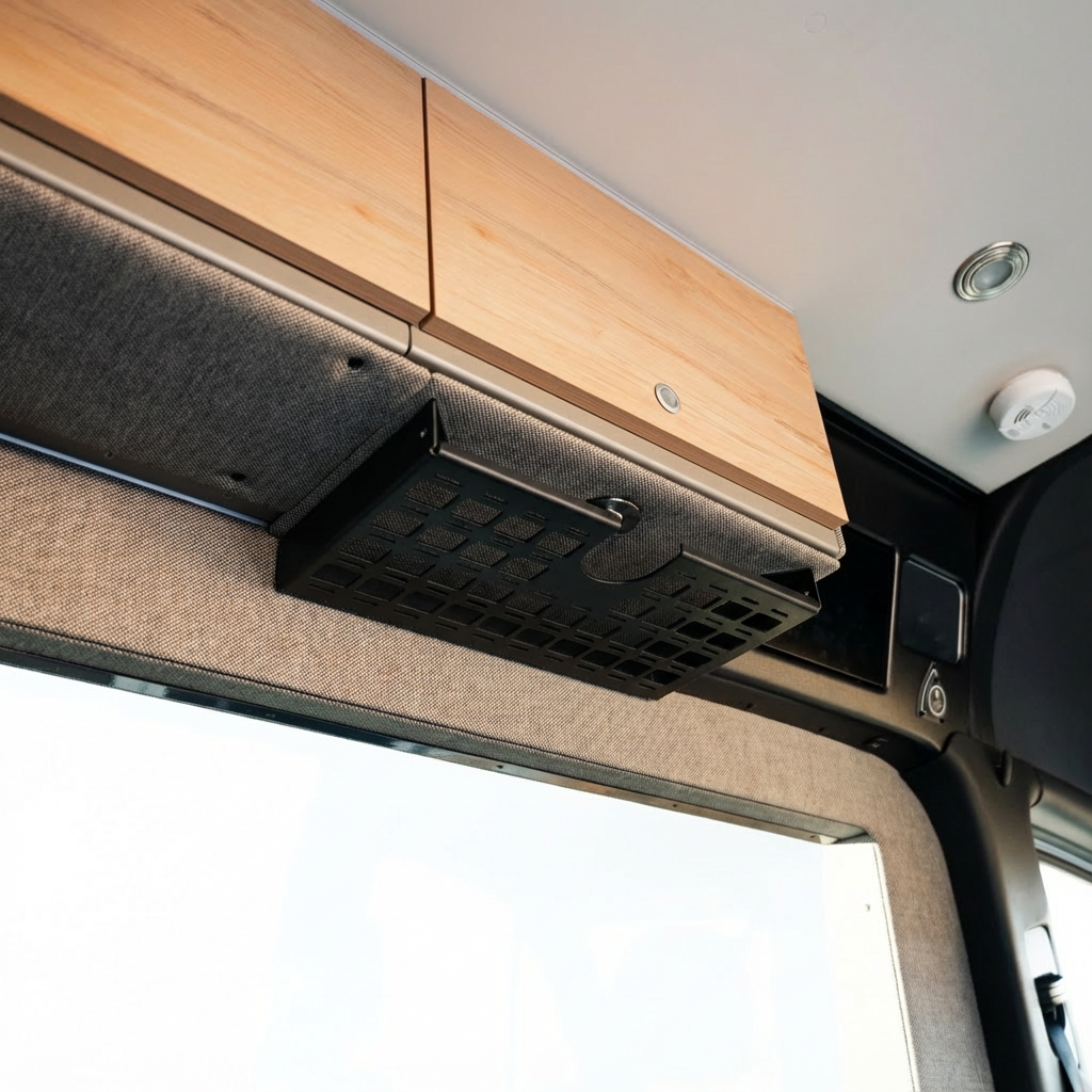 Canyon Adventure Vans Storyteller Undercabinet Shelf - Driver Side