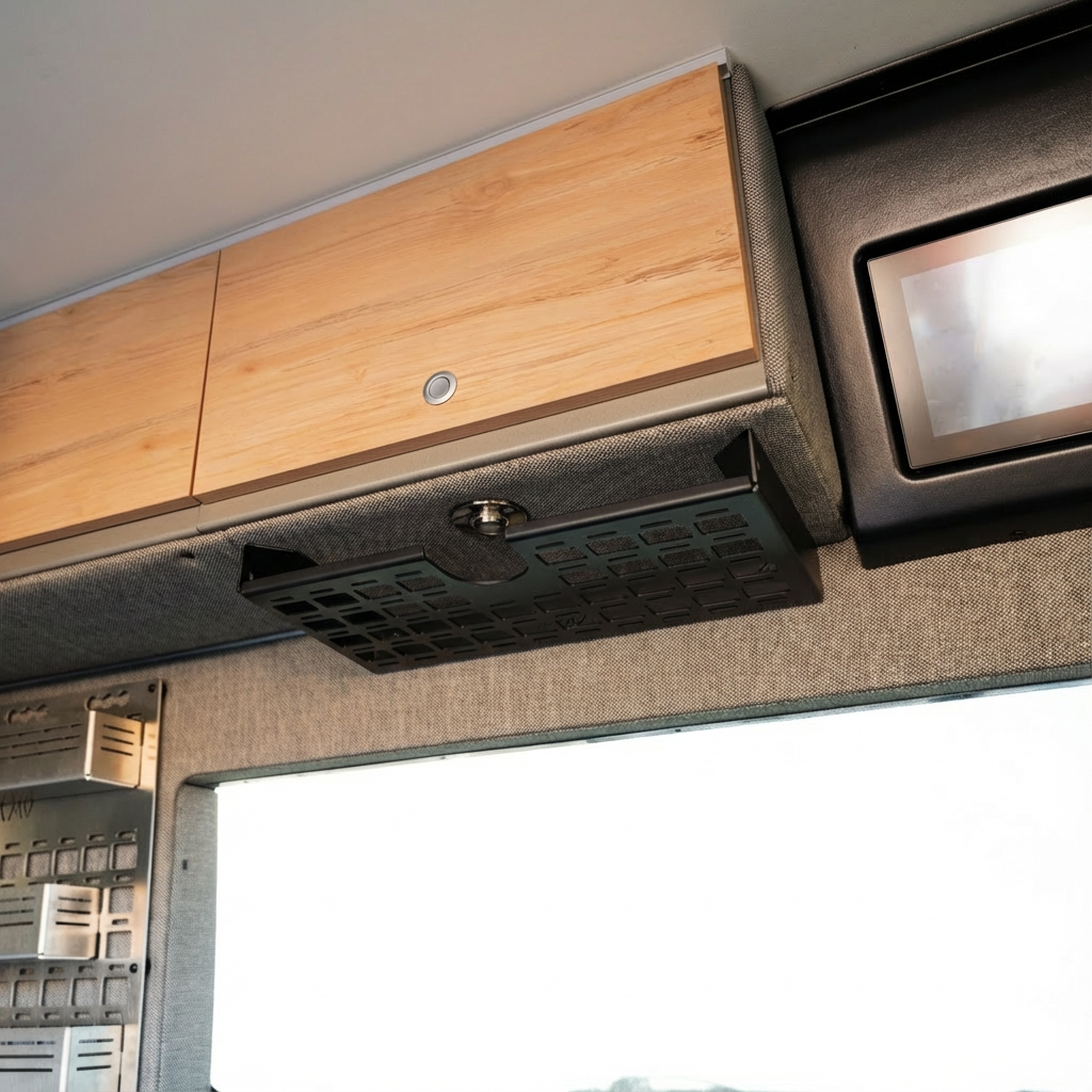 Canyon Adventure Vans Storyteller Undercabinet Shelf - Driver Side