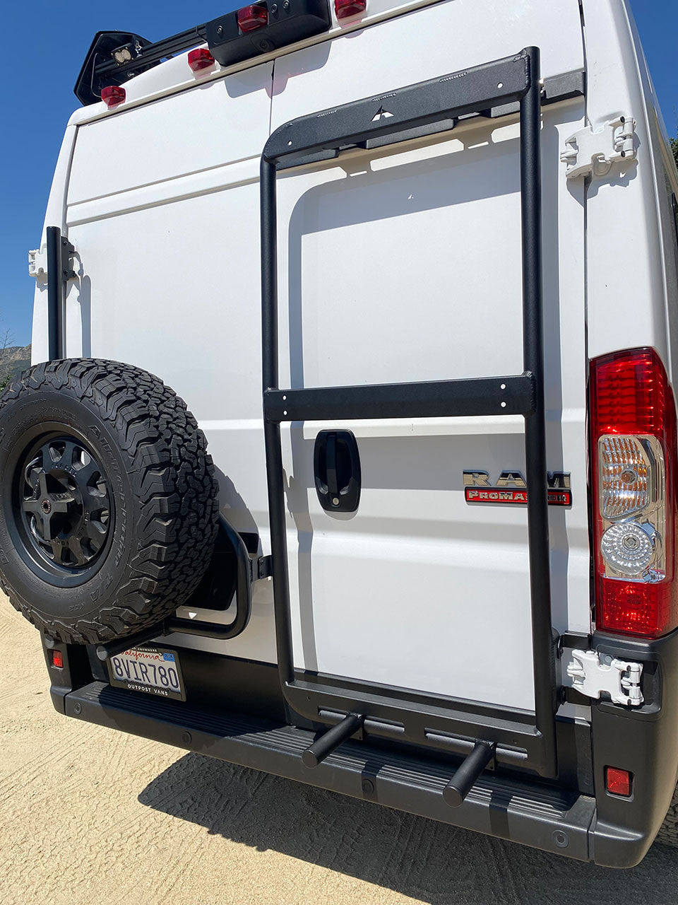 Aluminess 2014+ Ram Promaster Passenger Side Box and BackPACK Carrier ...