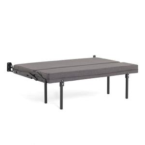 RB Components 58" Sofa Sleeper - Charcoal Cloth