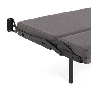 RB Components 58" Sofa Sleeper - Charcoal Cloth