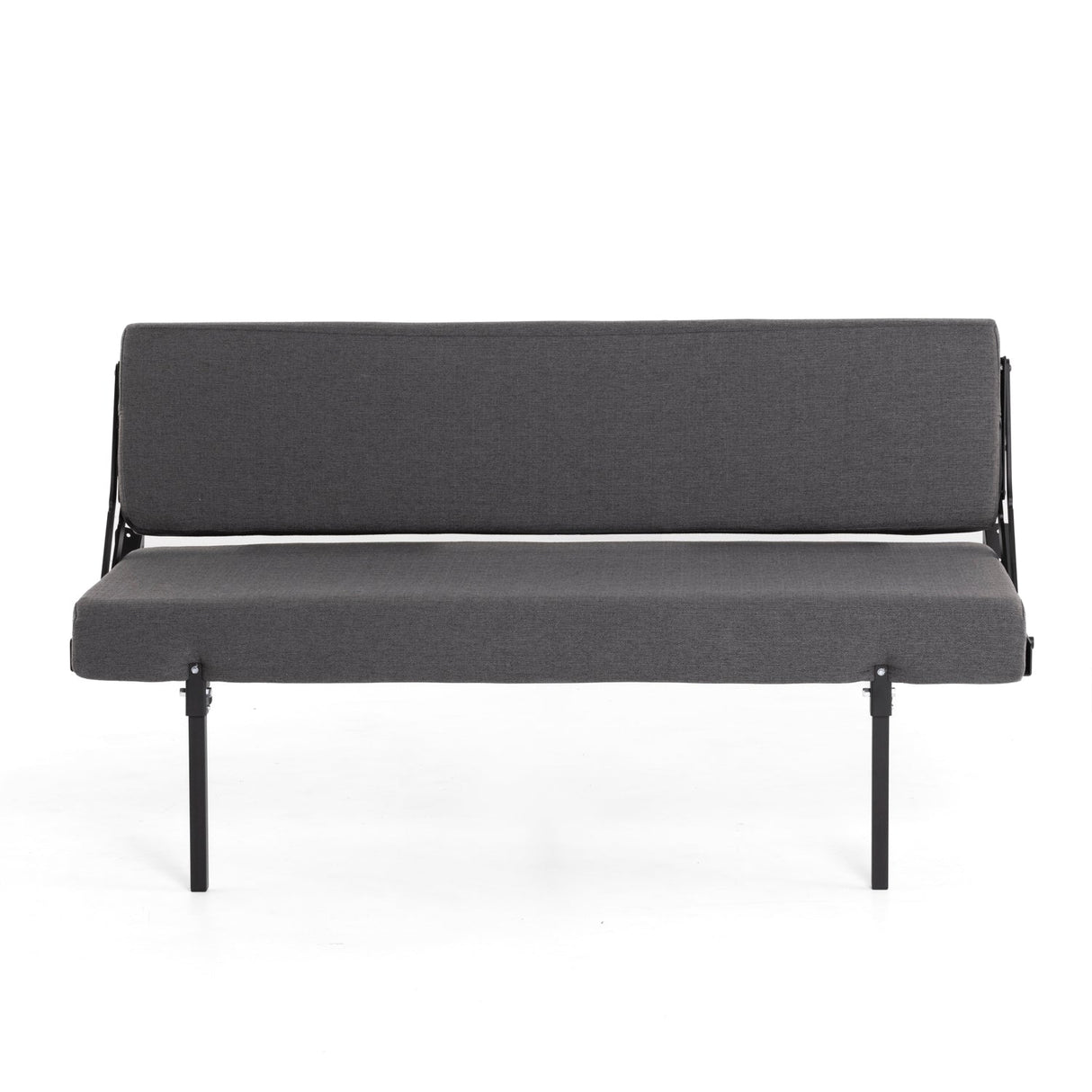 RB Components 58" Sofa Sleeper - Charcoal Cloth