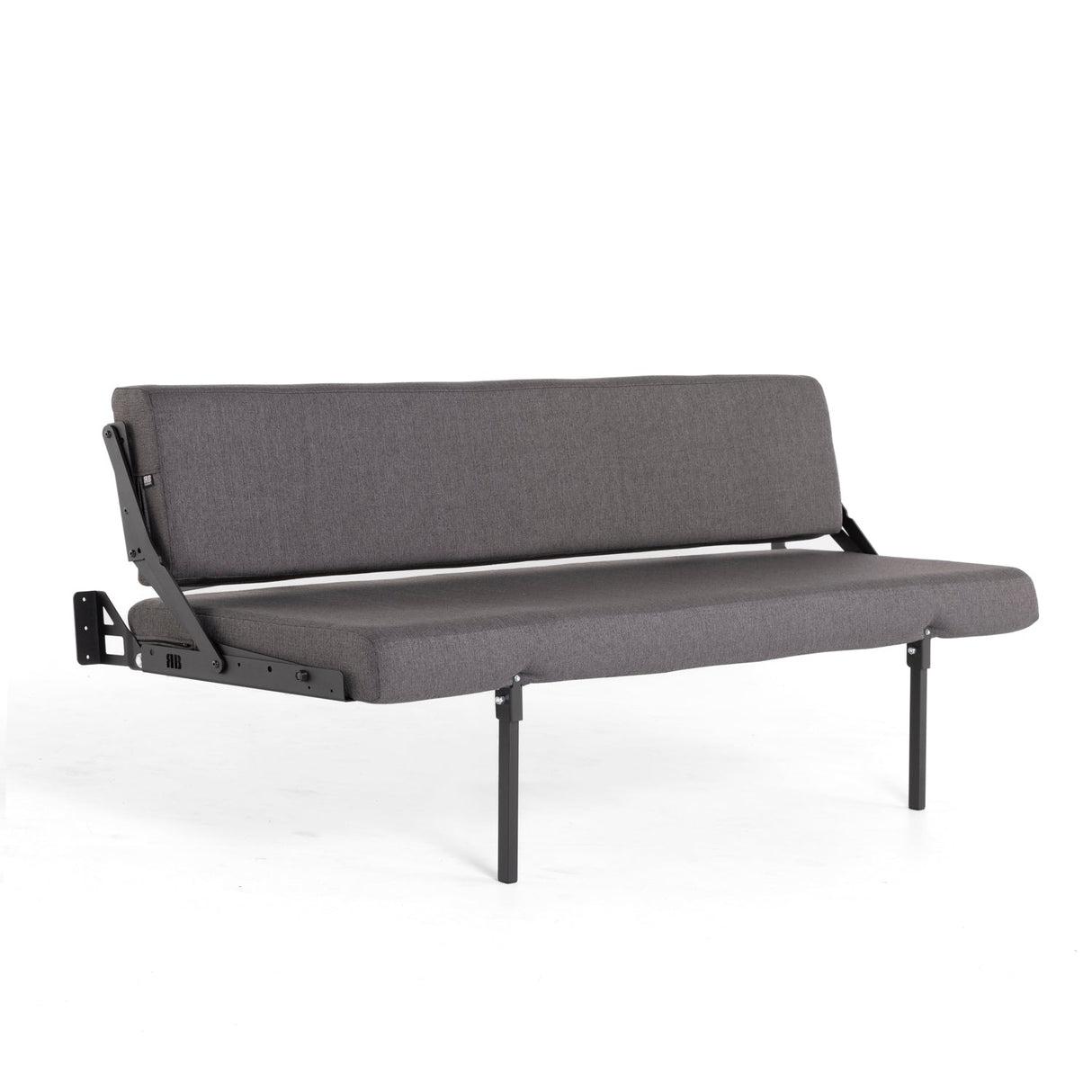 RB Components 76" Sofa Sleeper - Charcoal Cloth
