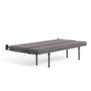 RB Components 76" Sofa Sleeper - Charcoal Cloth