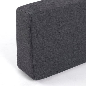 RB Components 58" Sofa Sleeper - Charcoal Cloth