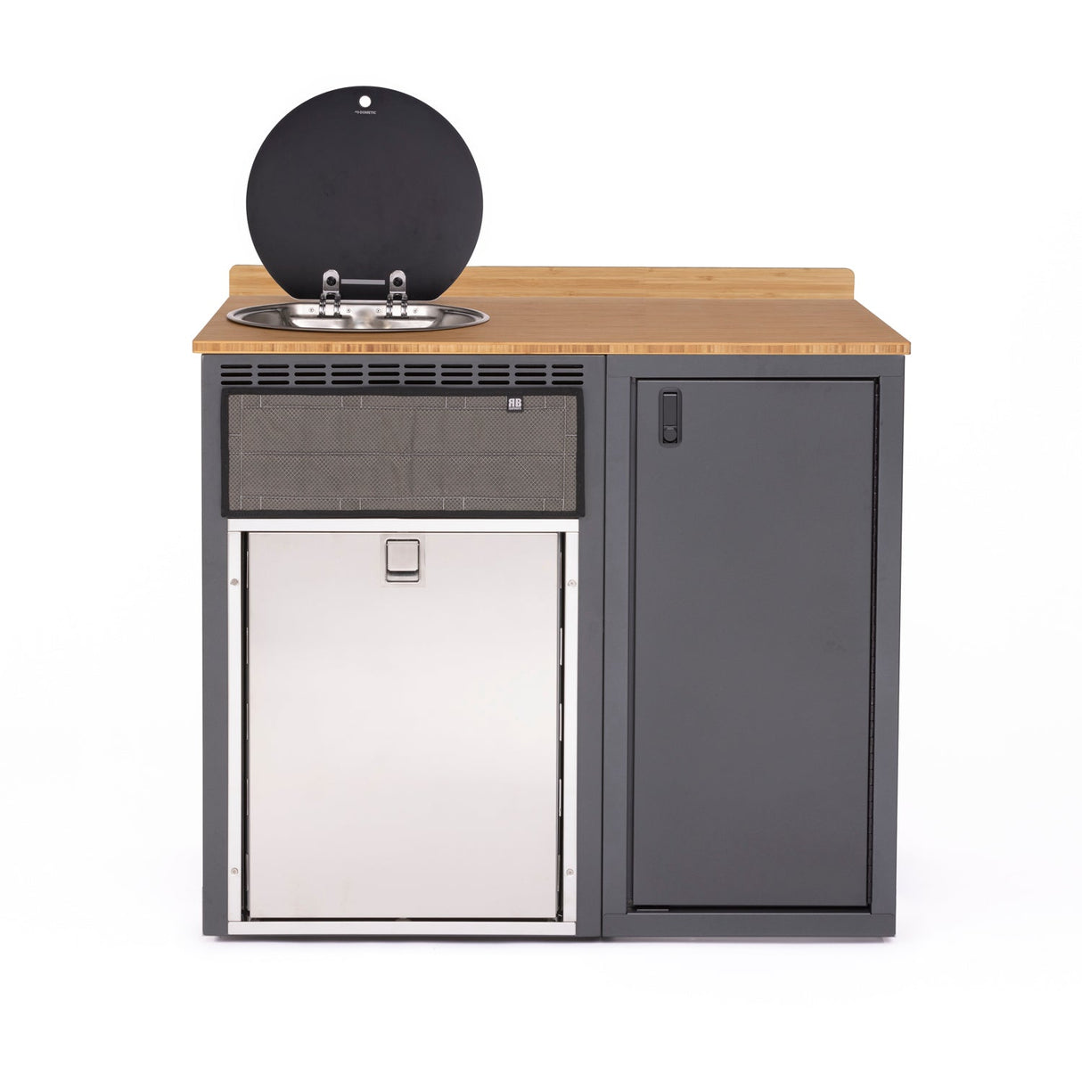 RB Components 42in Galley - Isotherm 85 Fridge Base Cabinet