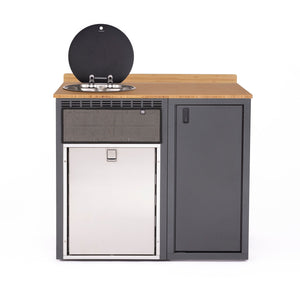 RB Components 42in Galley - Isotherm 85 Fridge Base Cabinet