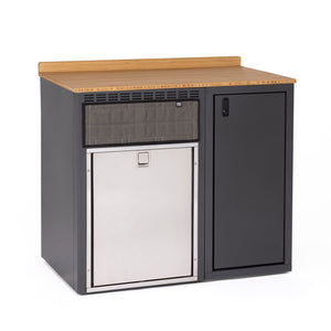 RB Components 42in Galley - Isotherm 85 Fridge Base Cabinet