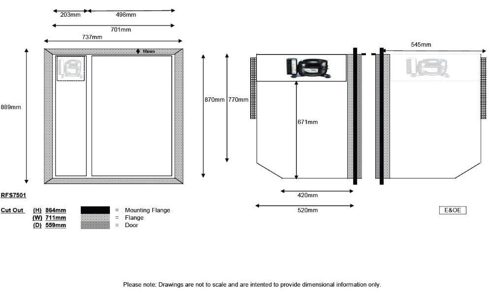 Nova Kool RFS7501 AC/DC RV Refrigerator – Campervan HQ