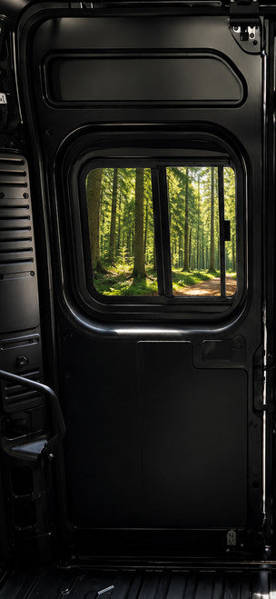 VWD RR314-SE slider window installed view