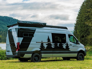 Virtus Vans 2019+ Mercedes Sprinter Roof Rack - 144"/170"