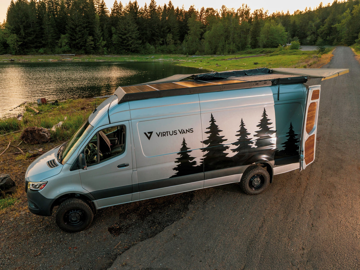Virtus Vans 2019+ Mercedes Sprinter Roof Rack - 144"/170"