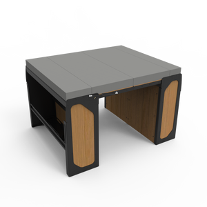 Rover Vans Garage System - Ultimate 3-in-1 Bed/Desk/Storage