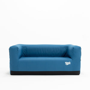 Slouch Couch Inflatable Loveseat - Basecamp Blue