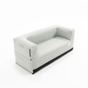 Slouch Couch Inflatable Loveseat - Harbor Gray
